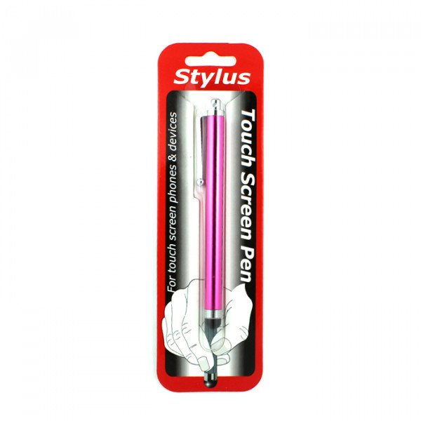 Wholesale Sports Stylus Touch Pen (Hot Pink)